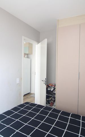 Apartamento à venda com 35m², 2 quartos e 1 vagaQuarto 1