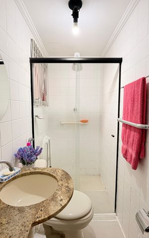 Apartamento à venda com 57m², 2 quartos e 1 vagaBanheiro Social
