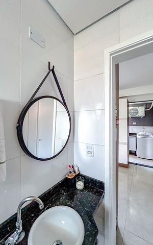 Apartamento para alugar com 45m², 2 quartos e 1 vagaBanheiro