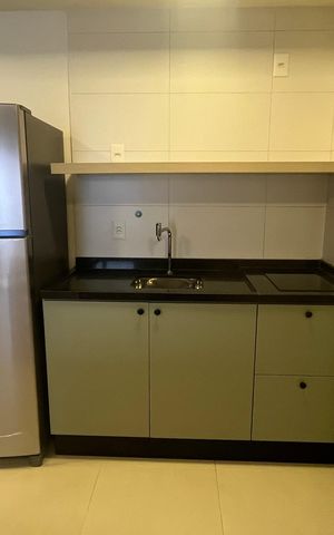 Apartamento para alugar com 46m², 1 quarto e 1 vaga Apartamento para alugar com 46m², 1 quarto e 1 vagaSala/cozinha