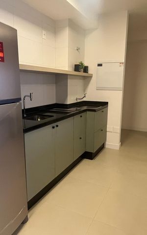 Apartamento para alugar com 46m², 1 quarto e 1 vaga Apartamento para alugar com 46m², 1 quarto e 1 vagaSala/cozinha
