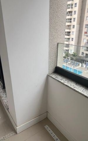 Apartamento para alugar com 46m², 1 quarto e 1 vaga Apartamento para alugar com 46m², 1 quarto e 1 vagaVaranda da Sala/cozinha