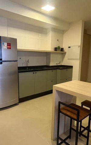 Apartamento para alugar com 46m², 1 quarto e 1 vaga Apartamento para alugar com 46m², 1 quarto e 1 vagaSala/cozinha