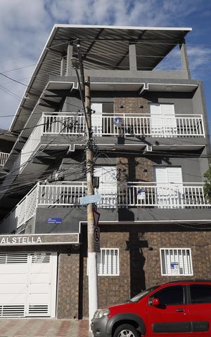 Apartamento para alugar com 38m², 2 quartos e sem vagaFachada / placa 