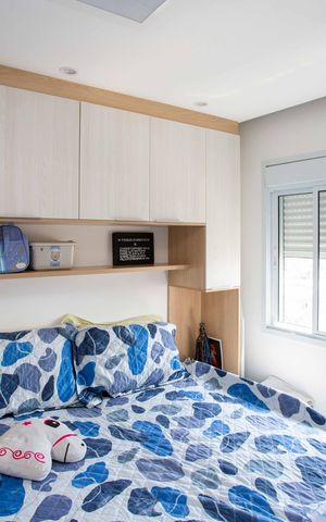 Apartamento à venda com 44m², 2 quartos e 1 vagaQuarto 1
