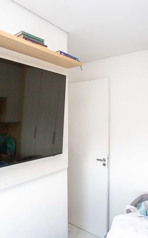 Apartamento à venda com 44m², 2 quartos e 1 vagaQuarto 1