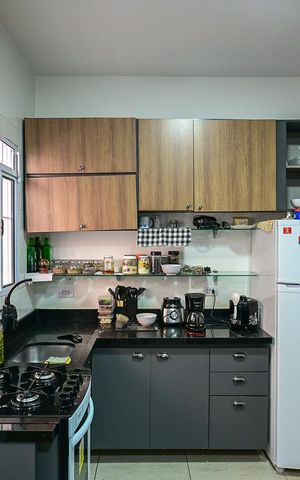 Apartamento à venda com 32m², 1 quarto e sem vagaCozinha