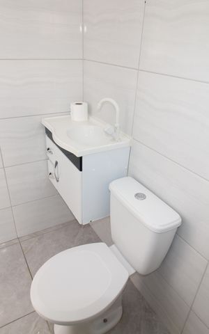 Casa para alugar com 50m², 1 quarto e sem vagaBanheiro 1