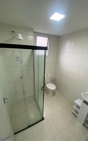 Apartamento para alugar com 35m², 1 quarto e sem vaga Apartamento para alugar com 35m², 1 quarto e sem vagaBanheiro