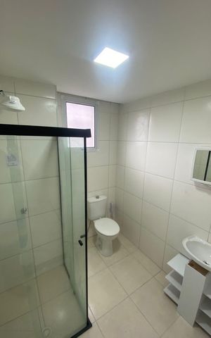 Apartamento para alugar com 35m², 1 quarto e sem vaga Apartamento para alugar com 35m², 1 quarto e sem vagaBanheiro