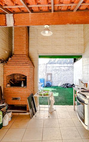 Casa à venda com 230m², 3 quartos e 2 vagasÁrea gourmet
