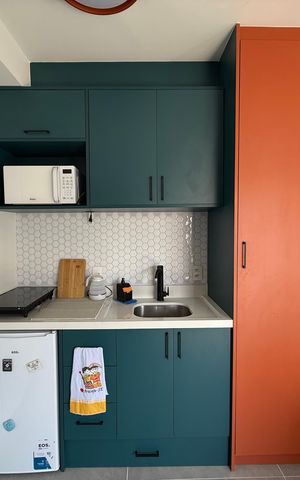 Studio para alugar com 17m², 1 quarto e sem vaga Studio para alugar com 17m², 1 quarto e sem vagaquarto,cozinha