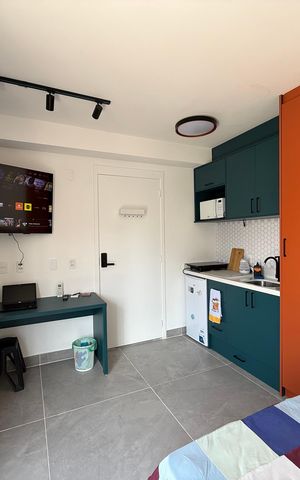 Studio para alugar com 17m², 1 quarto e sem vaga Studio para alugar com 17m², 1 quarto e sem vagaquarto, cozinha