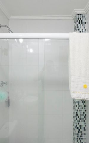 Apartamento à venda com 152m², 3 quartos e 2 vagasBanheiro da suíte 1