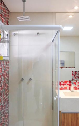 Apartamento à venda com 152m², 3 quartos e 2 vagasBanheiro da suíte 2