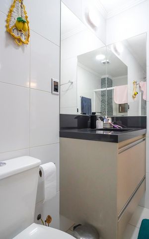 Apartamento à venda com 152m², 3 quartos e 2 vagasBanheiro social