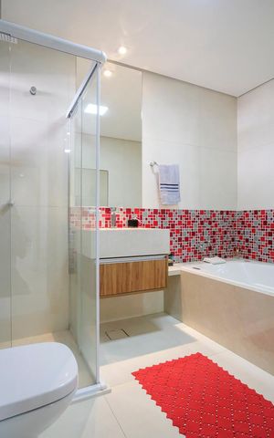 Apartamento à venda com 152m², 3 quartos e 2 vagasBanheiro da suíte 2