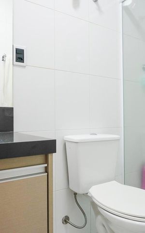 Apartamento à venda com 152m², 3 quartos e 2 vagasBanheiro da suíte 1