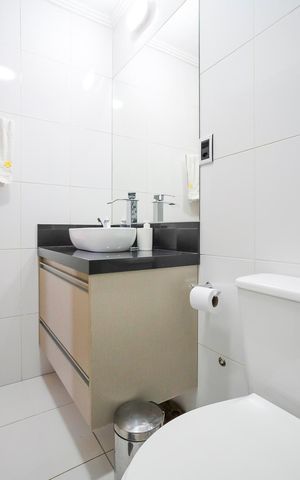 Apartamento à venda com 152m², 3 quartos e 2 vagasBanheiro da suíte 1