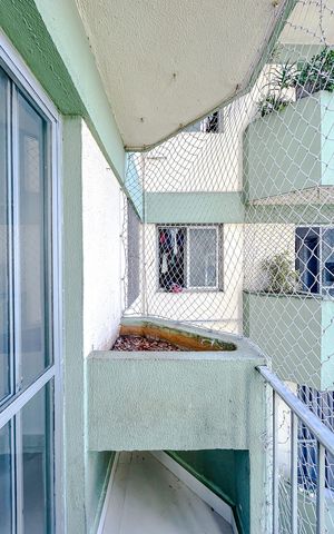 Apartamento à venda com 50m², 2 quartos e 1 vagaVaranda