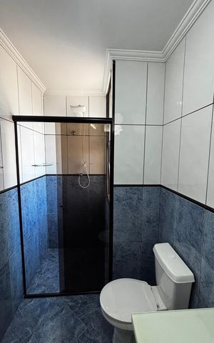 Apartamento à venda com 105m², 3 quartos e 1 vaga Apartamento à venda com 105m², 3 quartos e 1 vagaBanheiro da Suíte