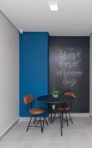 Apartamento à venda com 36m², 2 quartos e sem vaga Apartamento à venda com 36m², 2 quartos e sem vagaÁrea comum - Coworking