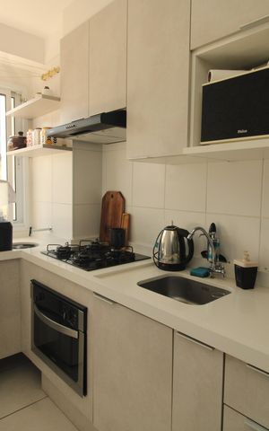 Apartamento à venda com 37m², 2 quartos e sem vagaCozinha e Área de Serviço