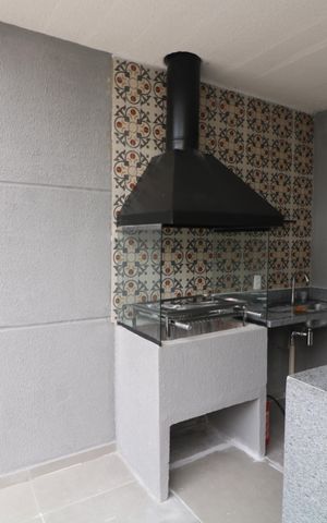 Apartamento para alugar com 38m², 2 quartos e sem vagaÁrea comum - Churrasqueira