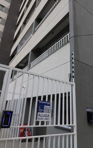 Apartamento para alugar com 38m², 2 quartos e sem vagaFachada e portaria