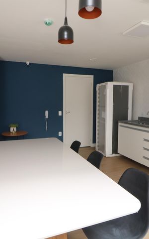 Apartamento para alugar com 38m², 2 quartos e sem vagaÁrea comum - Salão de festas