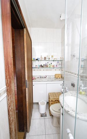 Apartamento à venda com 99m², 3 quartos e 2 vagasBanheiro da Suíte