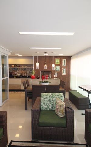 Apartamento à venda com 140m², 3 quartos e 3 vagasSala / Cozinha