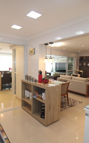 Apartamento à venda com 140m², 3 quartos e 3 vagasSala / Cozinha