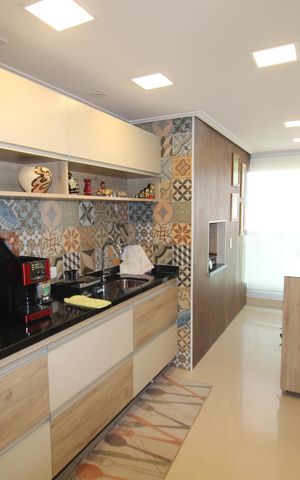 Apartamento à venda com 140m², 3 quartos e 3 vagasSala / Cozinha