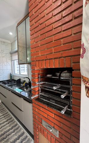 Apartamento à venda com 156m², 3 quartos e 2 vagas Apartamento à venda com 156m², 3 quartos e 2 vagasCobertura - Cozinha 2