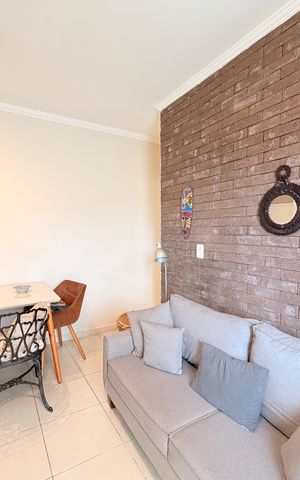 Apartamento à venda com 59m², 2 quartos e 1 vagaSala