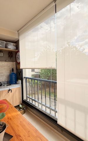 Apartamento à venda com 59m², 2 quartos e 1 vagaSacada
