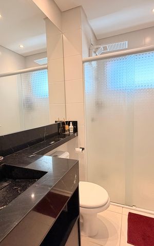 Apartamento à venda com 59m², 2 quartos e 1 vagaBanheiro Social