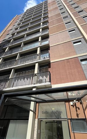 Studio para alugar com 31m², 1 quarto e sem vaga Studio para alugar com 31m², 1 quarto e sem vagaFachada