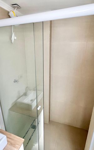 Studio para alugar com 31m², 1 quarto e sem vaga Studio para alugar com 31m², 1 quarto e sem vagaBanheiro