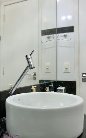 Apartamento para alugar com 95m², 3 quartos e 2 vagas Apartamento para alugar com 95m², 3 quartos e 2 vagasBanheiro da Suíte