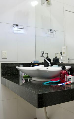 Apartamento para alugar com 95m², 3 quartos e 2 vagas Apartamento para alugar com 95m², 3 quartos e 2 vagasBanheiro Social