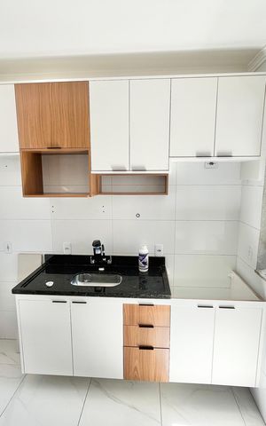 Apartamento para alugar com 32m², 2 quartos e sem vaga Apartamento para alugar com 32m², 2 quartos e sem vagaCozinha