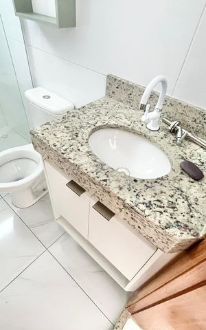 Apartamento para alugar com 32m², 2 quartos e sem vaga Apartamento para alugar com 32m², 2 quartos e sem vagaBanheiro