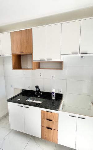 Apartamento para alugar com 32m², 2 quartos e sem vaga Apartamento para alugar com 32m², 2 quartos e sem vagaCozinha