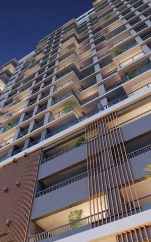 Studio à venda com 33m², 1 quarto e sem vaga