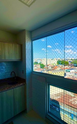 Apartamento à venda com 73m², 2 quartos e 2 vagasVaranda da Sala