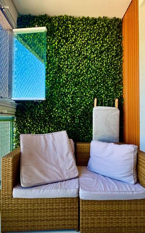 Apartamento à venda com 73m², 2 quartos e 2 vagasVaranda da Sala