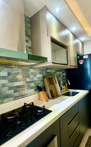 Apartamento à venda com 73m², 2 quartos e 2 vagasCozinha