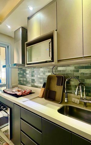 Apartamento à venda com 73m², 2 quartos e 2 vagasCozinha